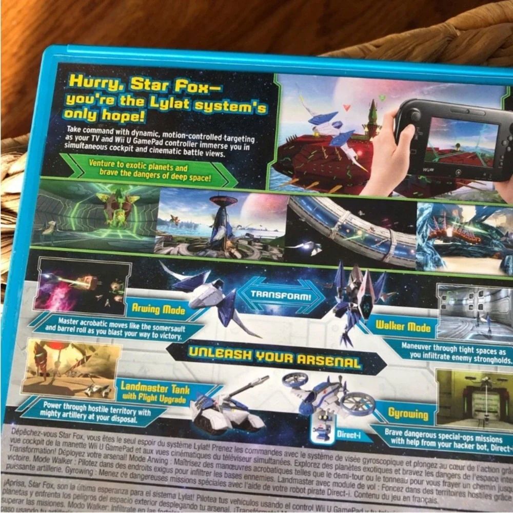 StarFox Zero 3 Video Game for Wii U